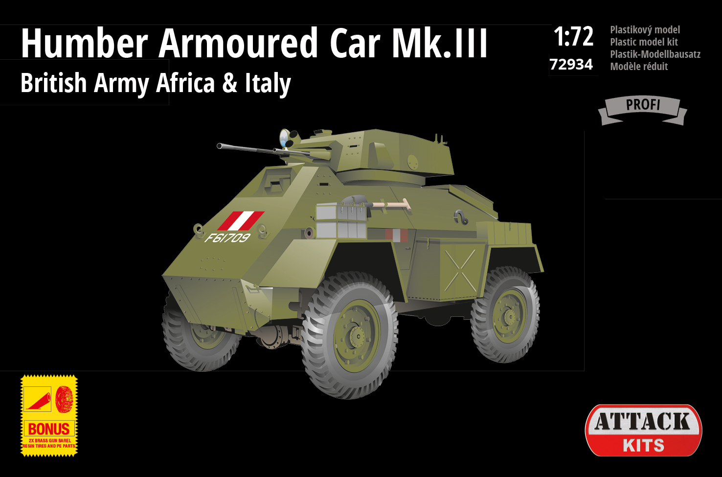 Humber Armoured Car Mk.III - Britská armáda Afrika a Itálie