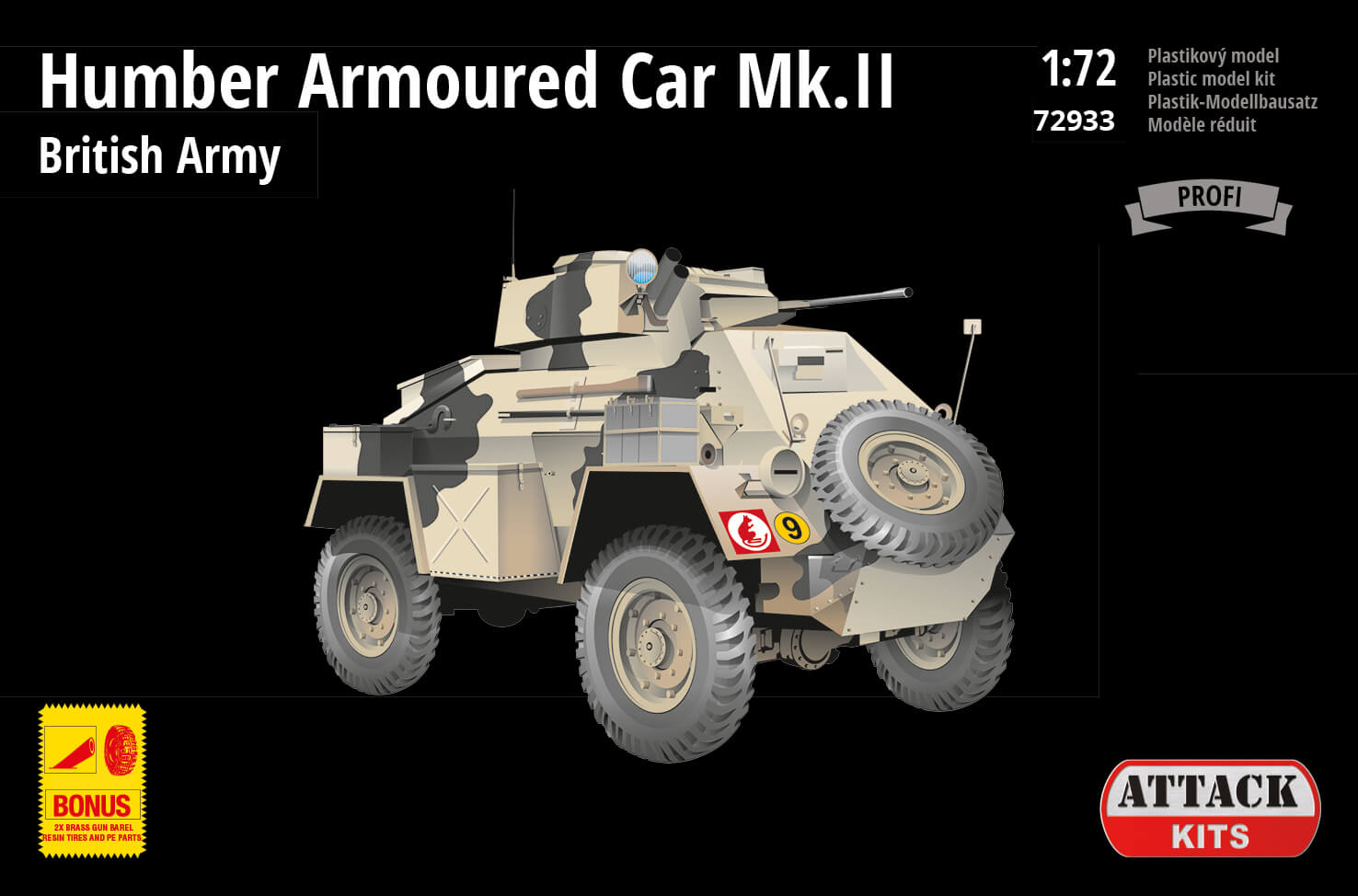 72933 Humber Armoured Car Mk.II British Army