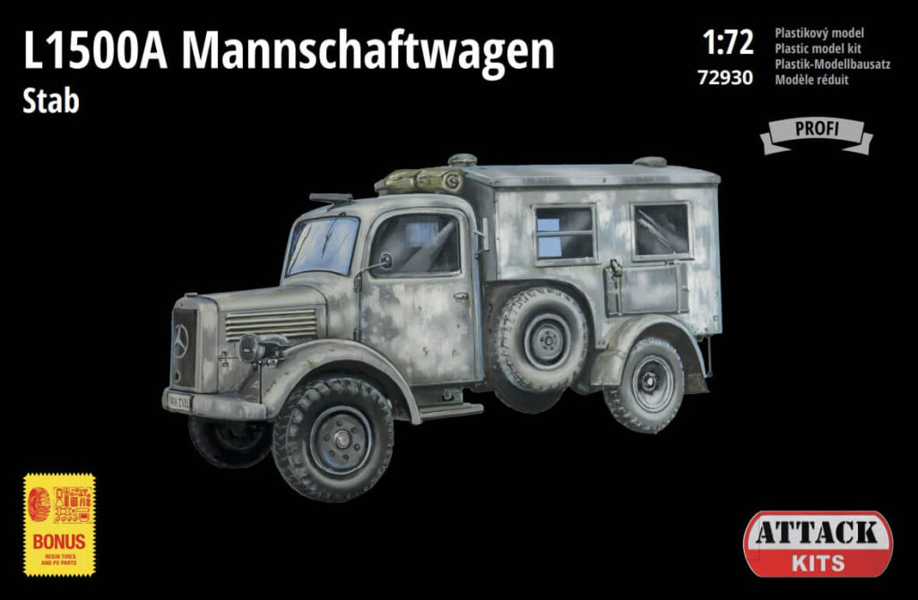 72930 L1500A Mannschaftswagen – Stab 